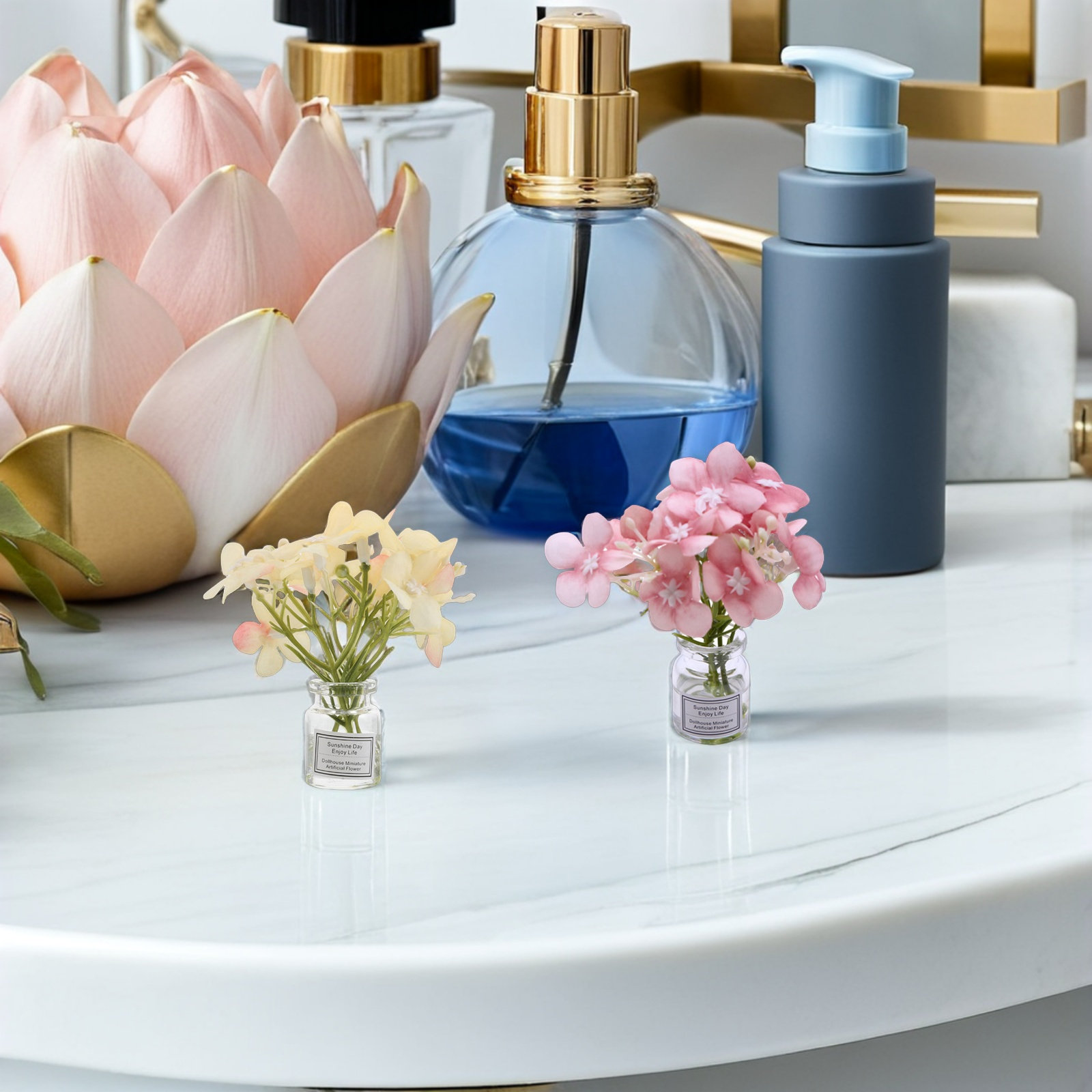 3 Piece Miniature Flower Vase  - Vase Decor review and price