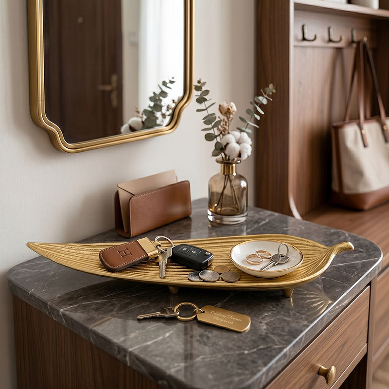 Vintage Gold Decorative Tray,  - Candle Holder Decor review and price