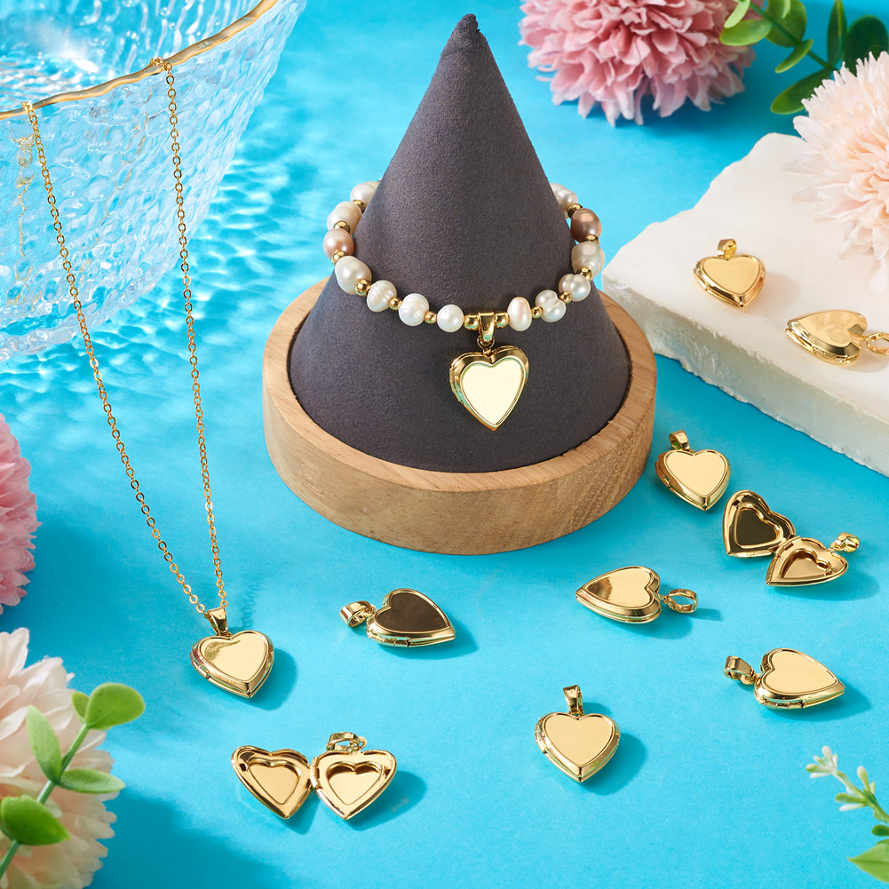 10pcs Heart Photo Locket Penda - Picture Frame review and price