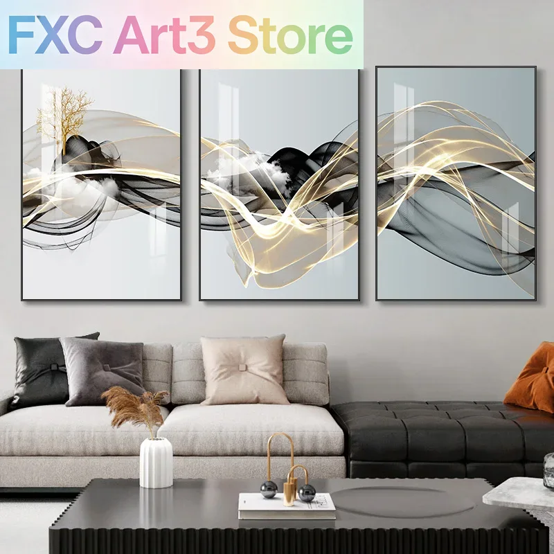 3pcs/Set frameless 3 Nordic Lu - Abstract Canvas Set review and price