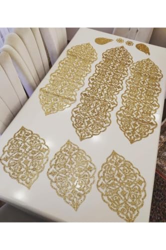 10-Piece Faux Leather Table Ru - Table Runner review and price