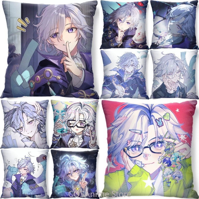Mitya Genshin Impact Cosplay P - Throw Pillow review and price
