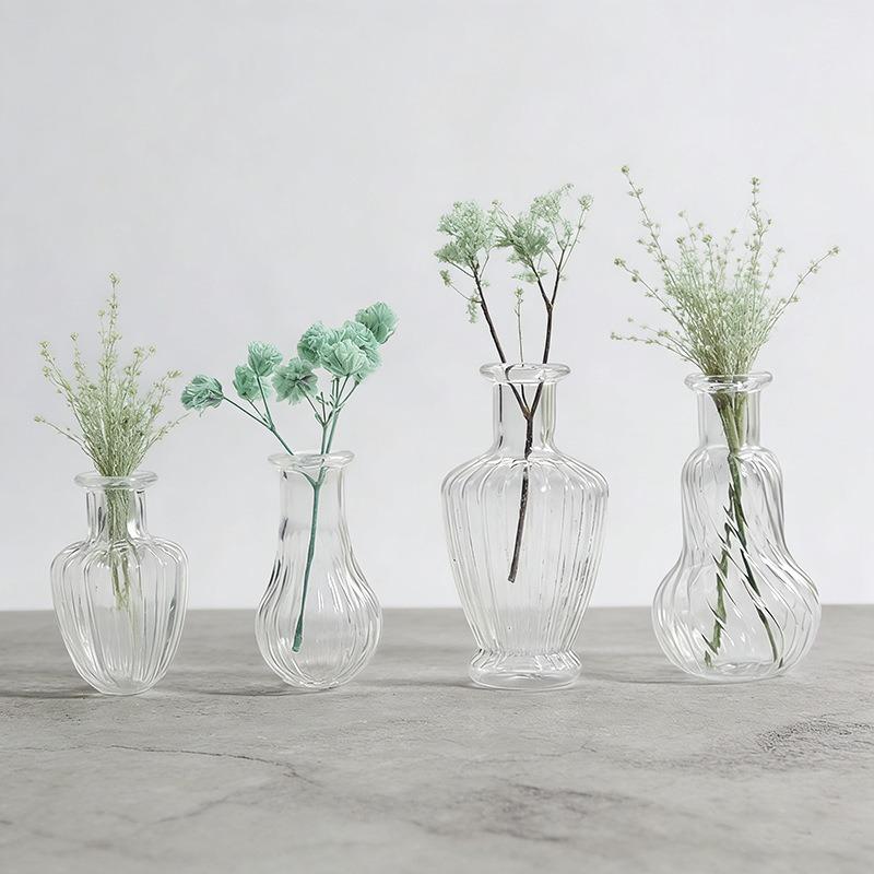 {#} 1Pcs Miniature Glass Vase  - Vase Decor review and price