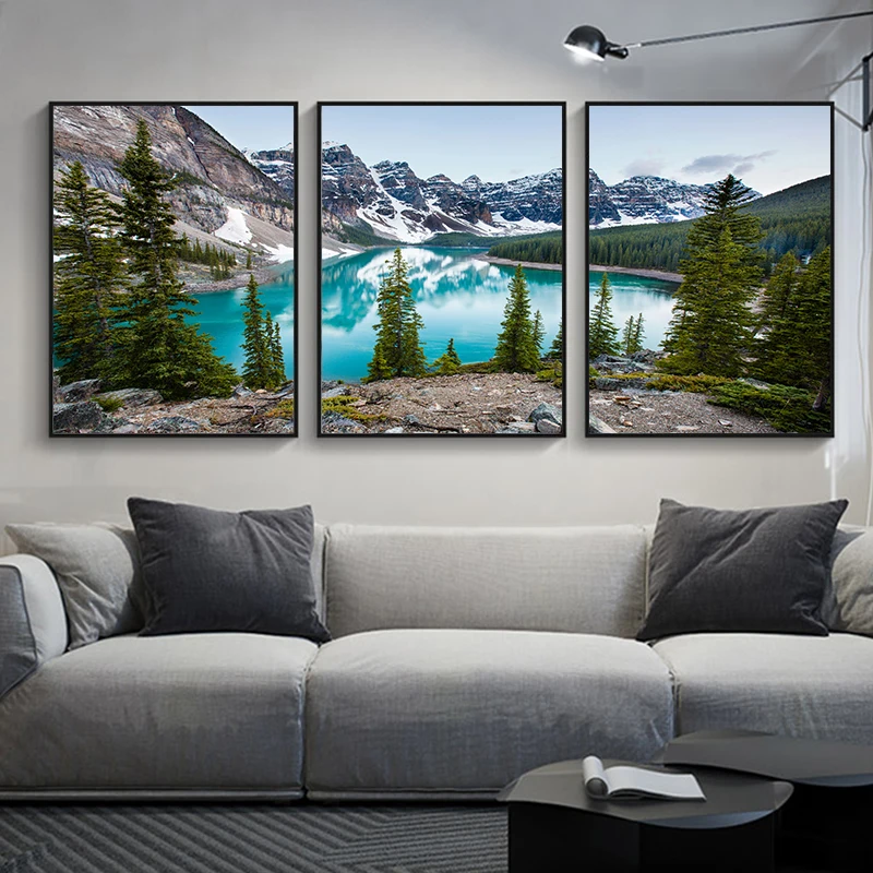 3pcs/Set Natural Forest Landsc - Abstract Canvas Set review and price