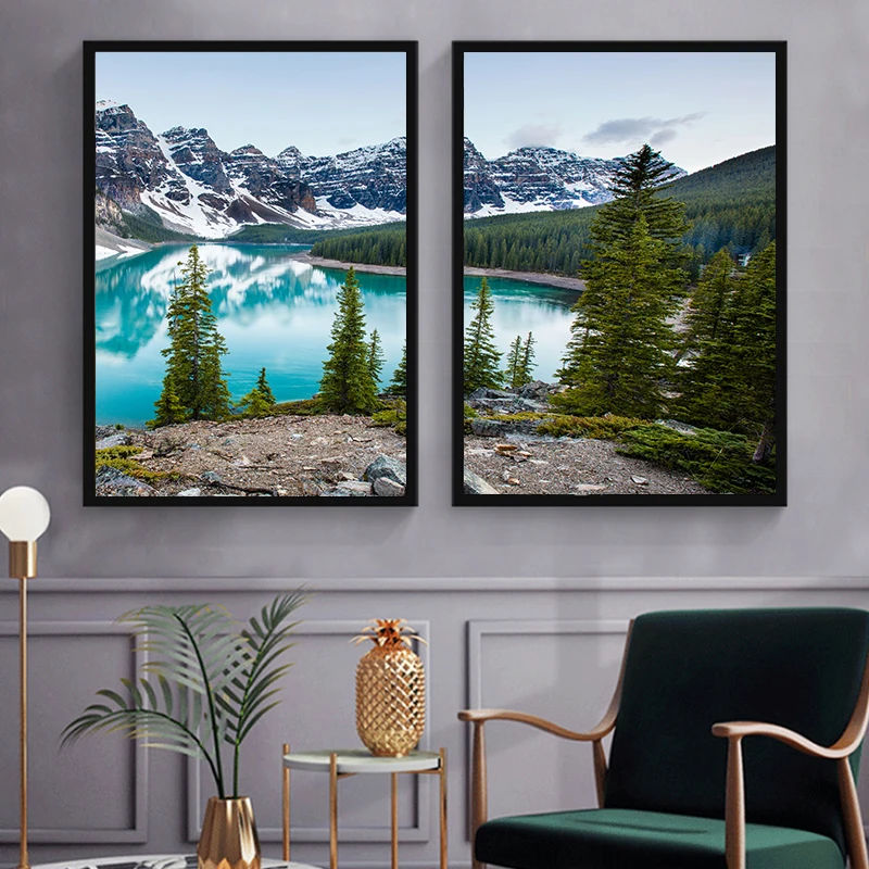 3pcs/Set Natural Forest Landsc - Abstract Canvas Set review and price