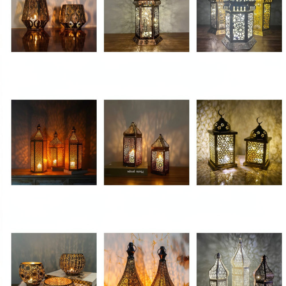 Rustic Moroccan Iron Candle La - Candle Holder Decor review and price