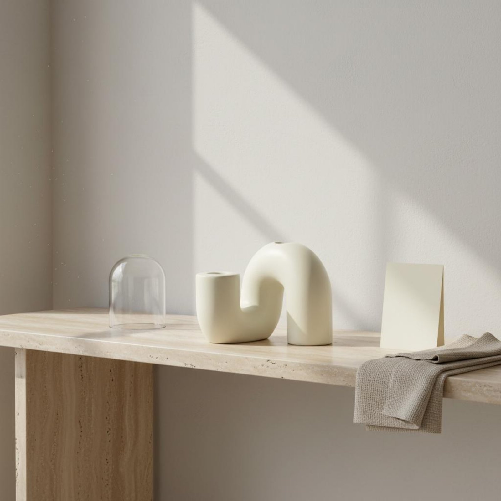 Wavy Ceramic Candle Holder Min - Candle Holder Decor review and price