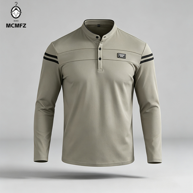 Male Urban Long Sleeve Polo Sh - Wall Sticker review and price