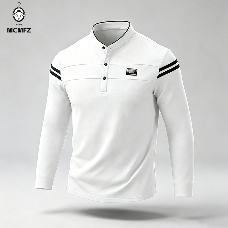 Male Urban Long Sleeve Polo Sh - Wall Sticker review and price