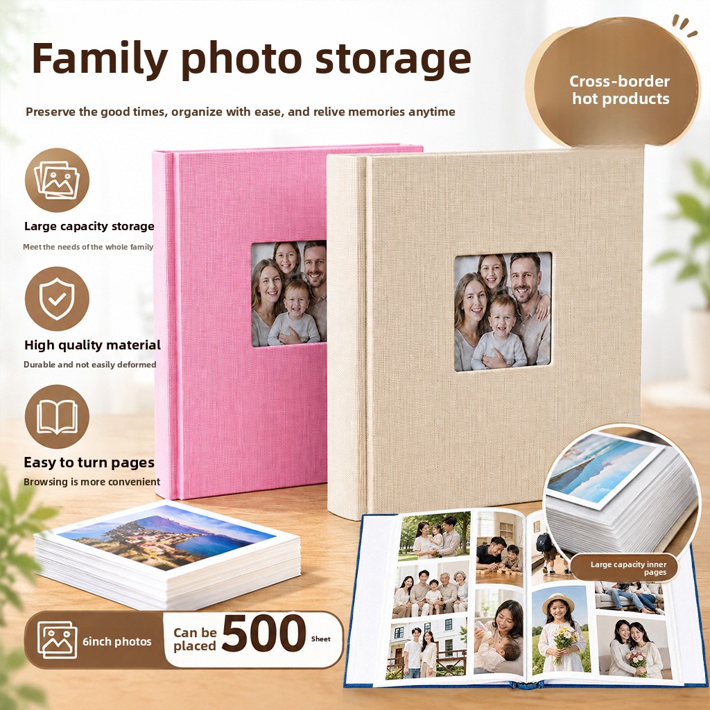 6x4 Inch Photo Album with 500  - Picture Frame review and price
