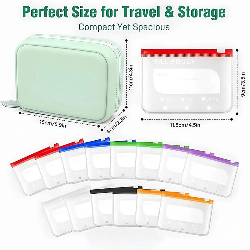 7/14Pouch Weekly Pill Organize - Wall Sticker review and price