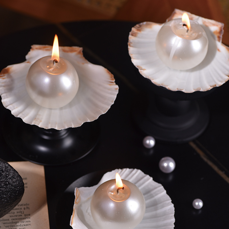 Elegant Pearl Ball Candles wit - Candle Holder Decor review and price
