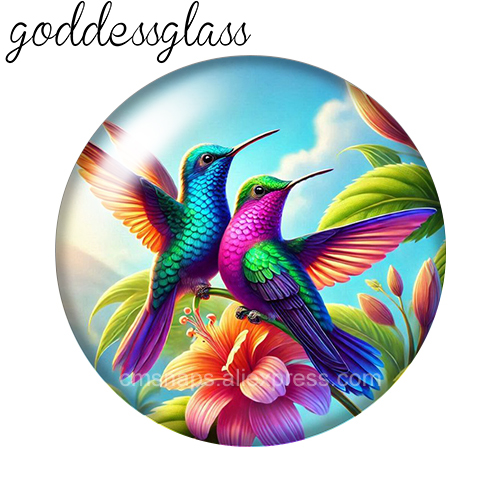 Flying Hummingbird Flowers 10p - Vase Decor review and price