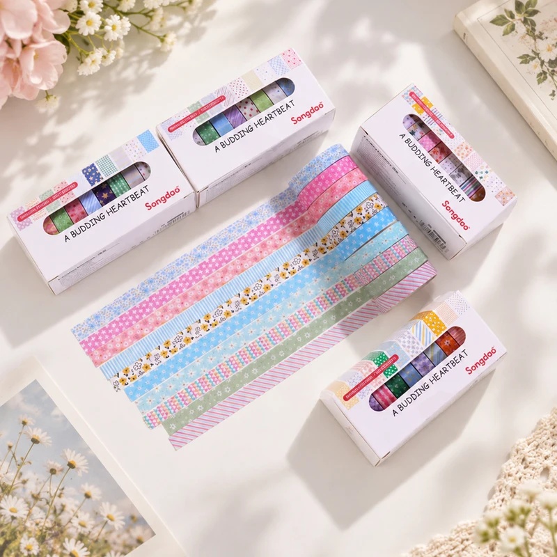 10 Rolls Floral Pastel Washi T - Wall Sticker review and price