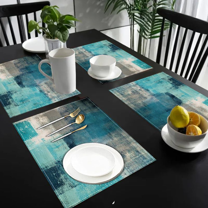 VIKAMA Morandi Abstract Ink Ta - Table Runner review and price