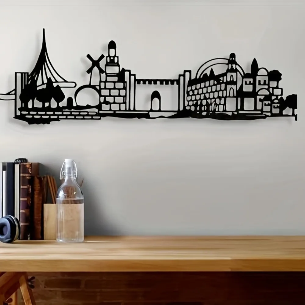 CIFBUY Iron Wall Art Jerusalem - Wall Art review and price