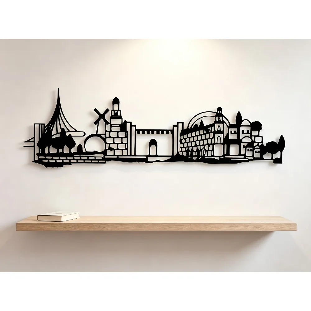 CIFBUY Iron Wall Art Jerusalem - Wall Art review and price