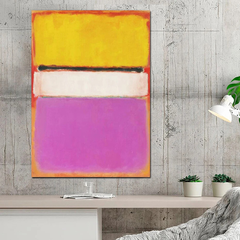 Wall Decor, Mark Rothko Poster - Abstract Canvas Set review and price