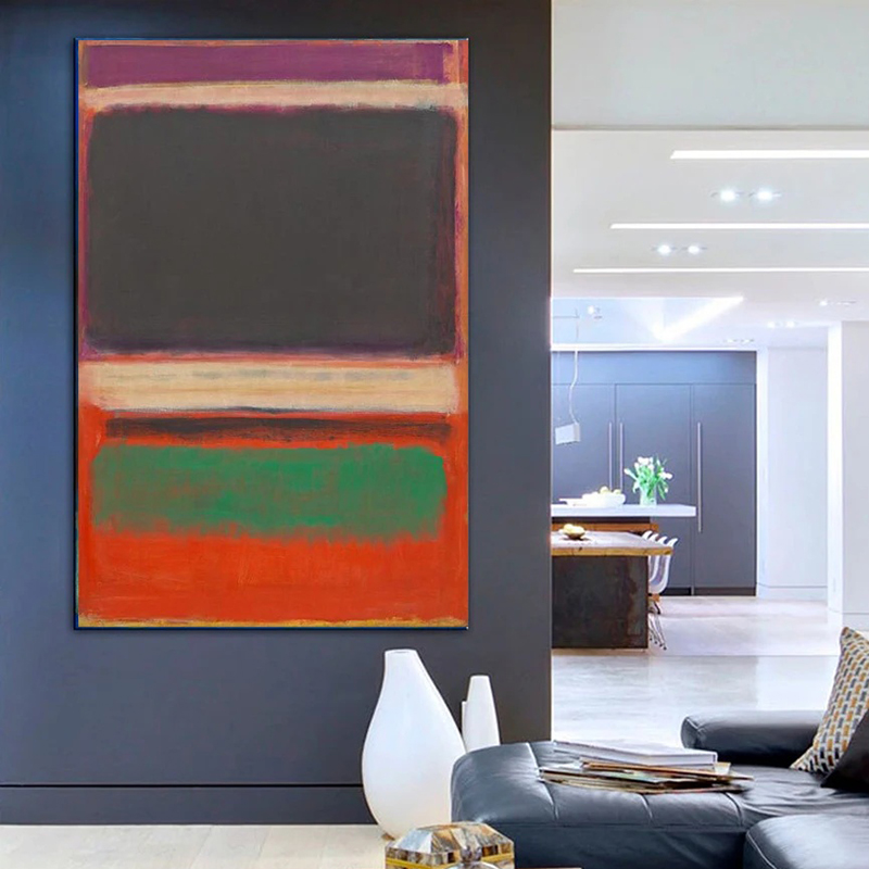 Wall Decor, Mark Rothko Poster - Abstract Canvas Set review and price